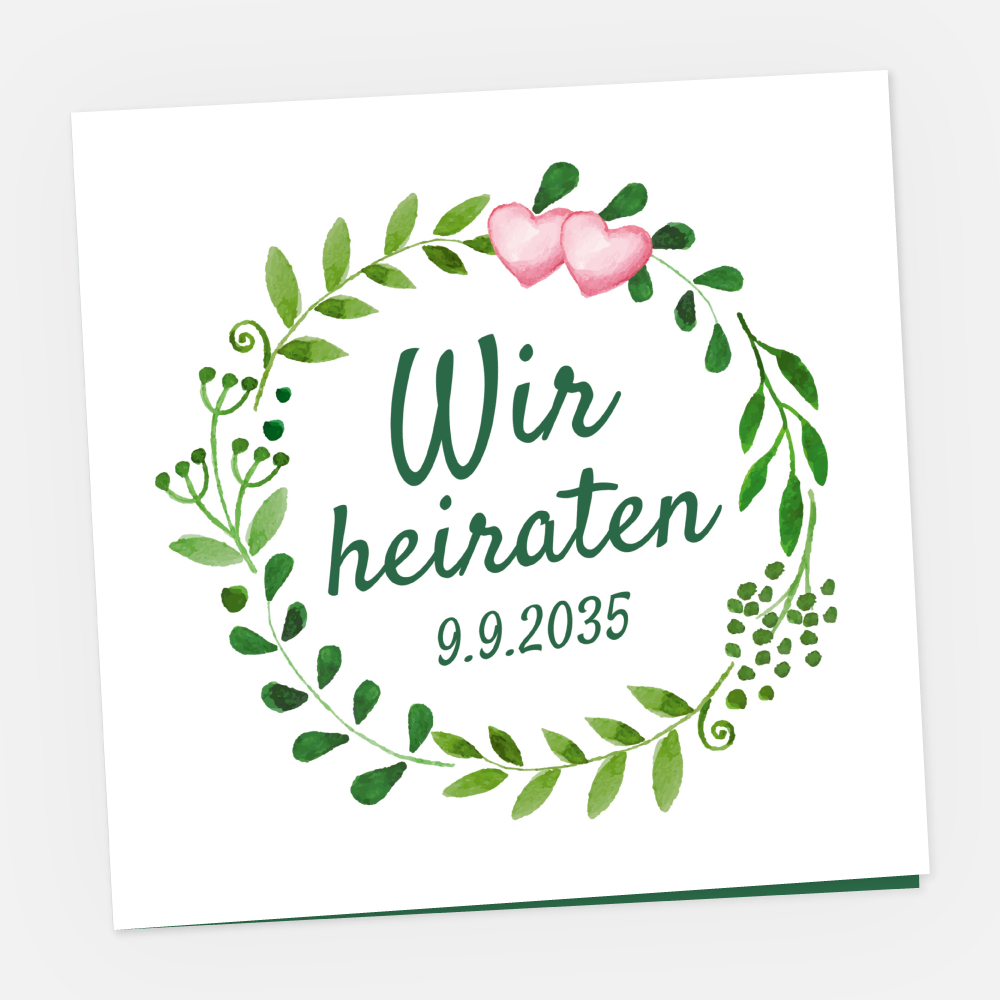 Hochzeitskarte Graziella-Moreno