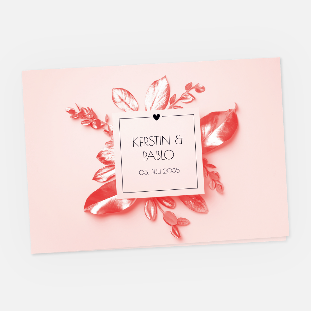 Hochzeitskarte Kerstin-Pablo