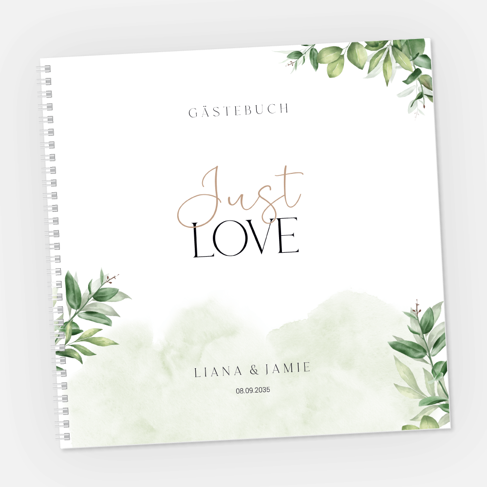 Gästebuch 260x260, 68-seitig