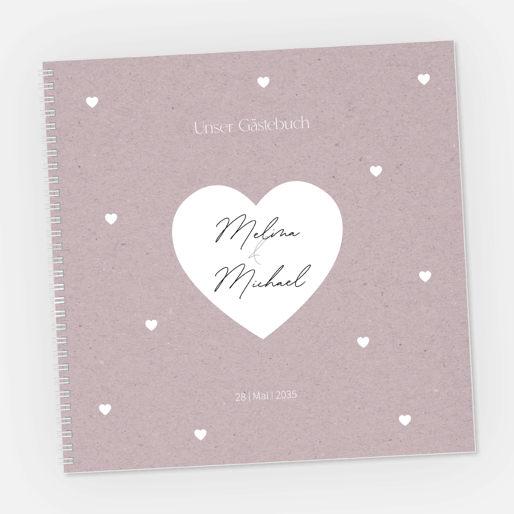 Gästebuch 260x260, 68-seitig