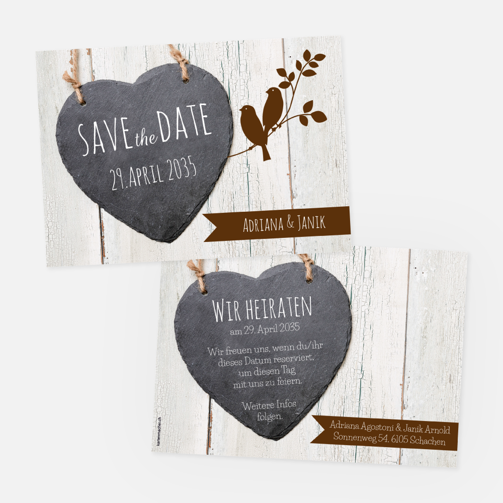 Save-the-Date Karte Adriana-Janik