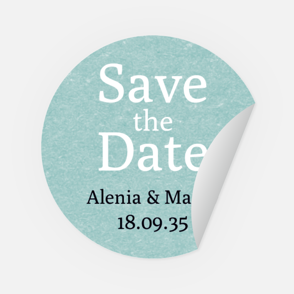 Sticker Alenia-Marco rund 45 mm