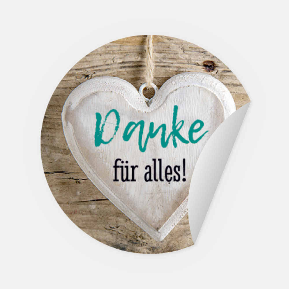 Sticker rund, Ø 30 mm