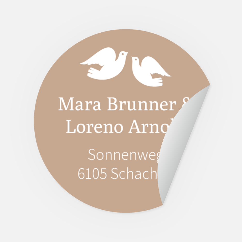 Sticker Mara-Loreno rund 45 mm