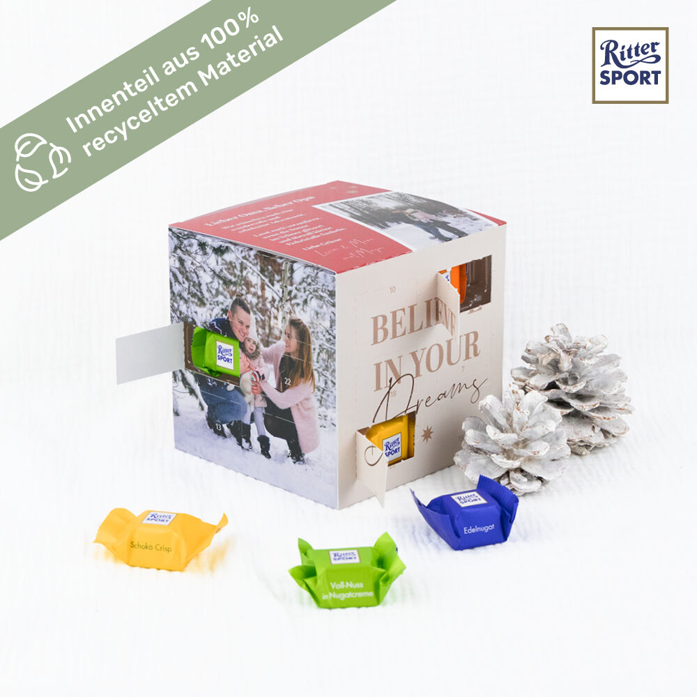 Adventskalender Ritter Sport Cube Dreams