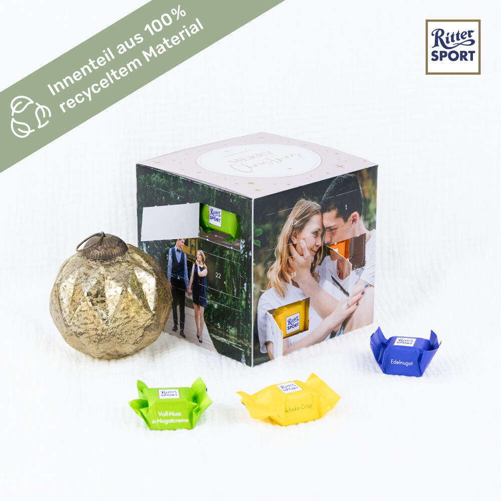 Adventskalender Ritter Sport Cube Foto