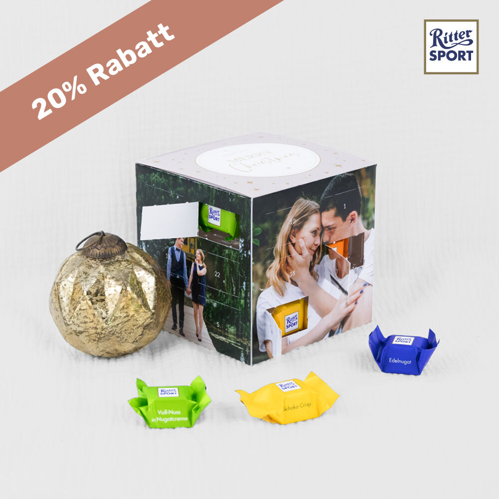 Adventskalender Ritter Sport Cube Foto