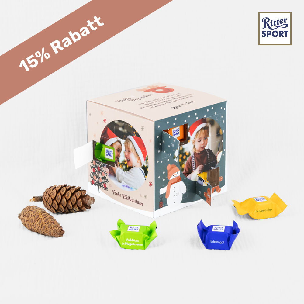 Adventskalender Ritter Sport Cube Surprise