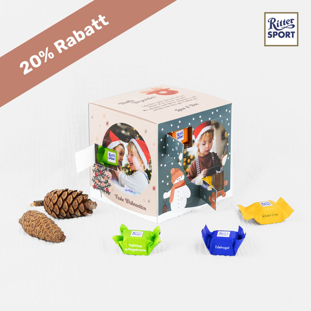 Adventskalender Ritter Sport Cube Surprise
