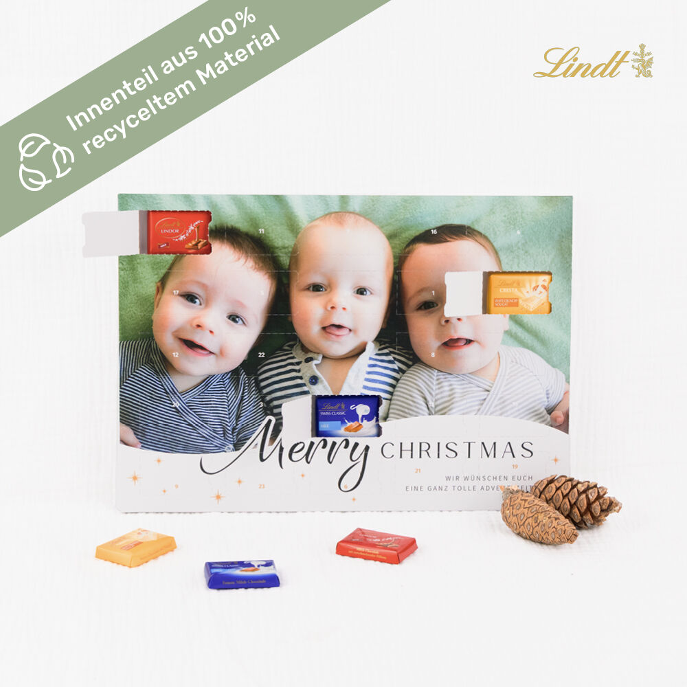 Tisch-Adventskalender Lindt Exklusiv Smiles