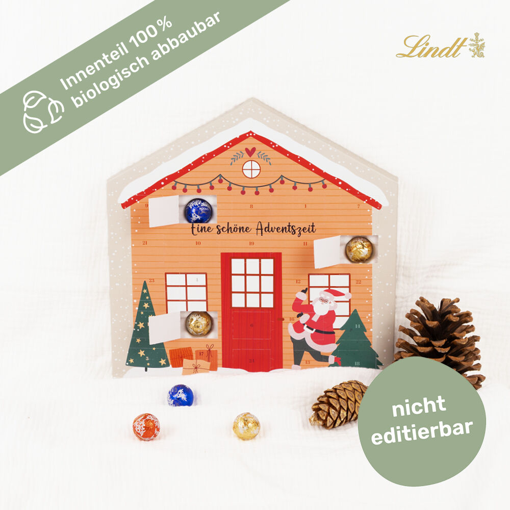 Adventskalender Weihnachtshütte