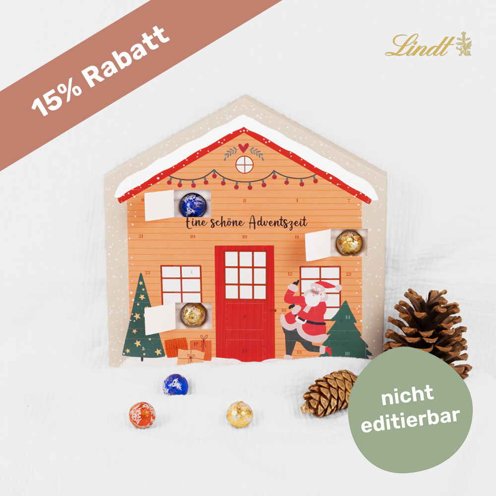 Adventskalender Weihnachtshütte