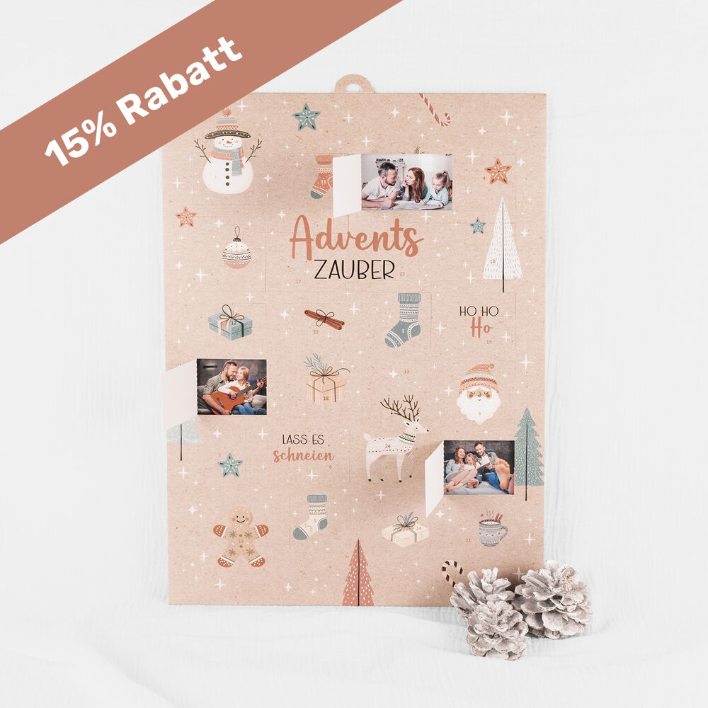 Poster-Adventskalender Adventszauber