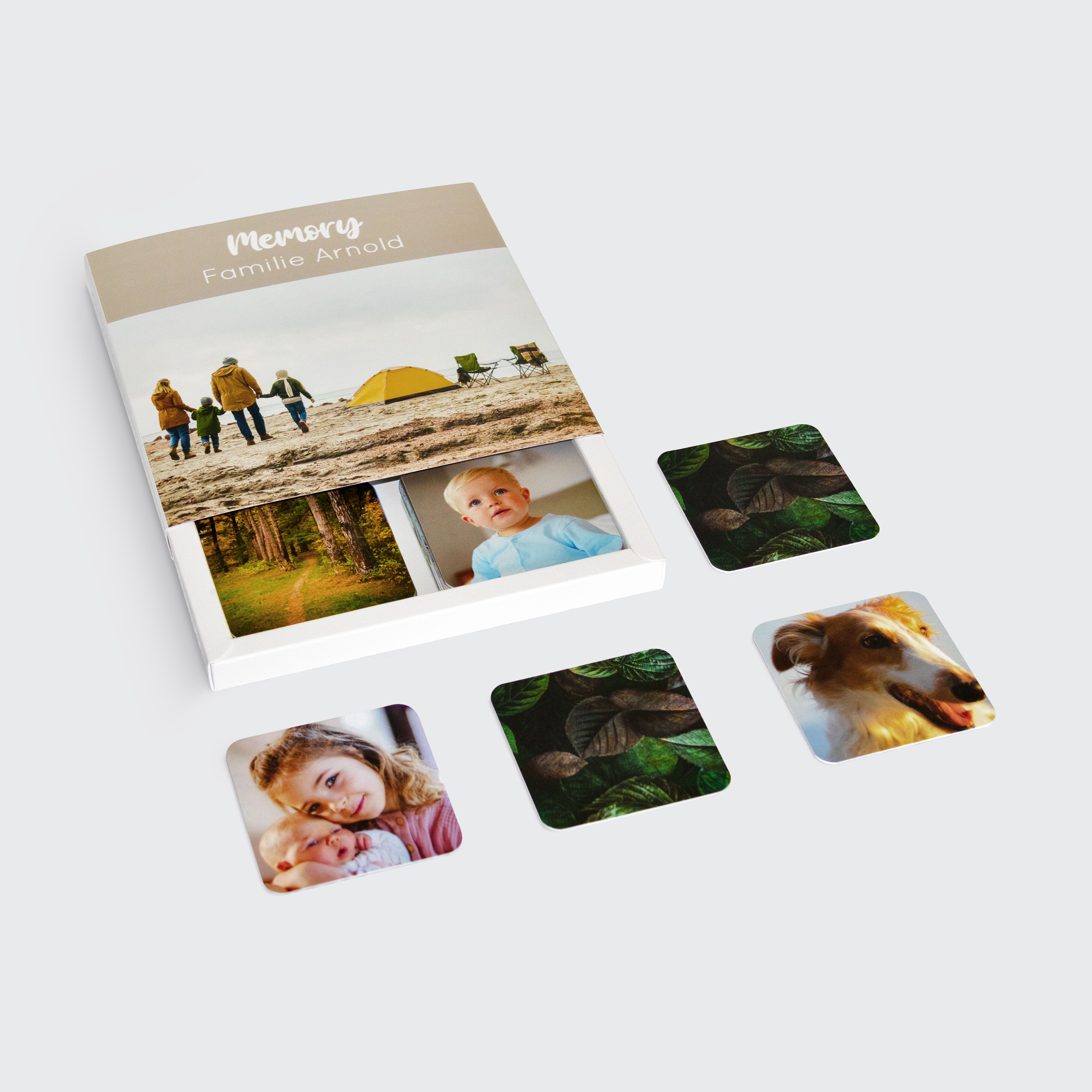 Spielkarten Memory Individuell