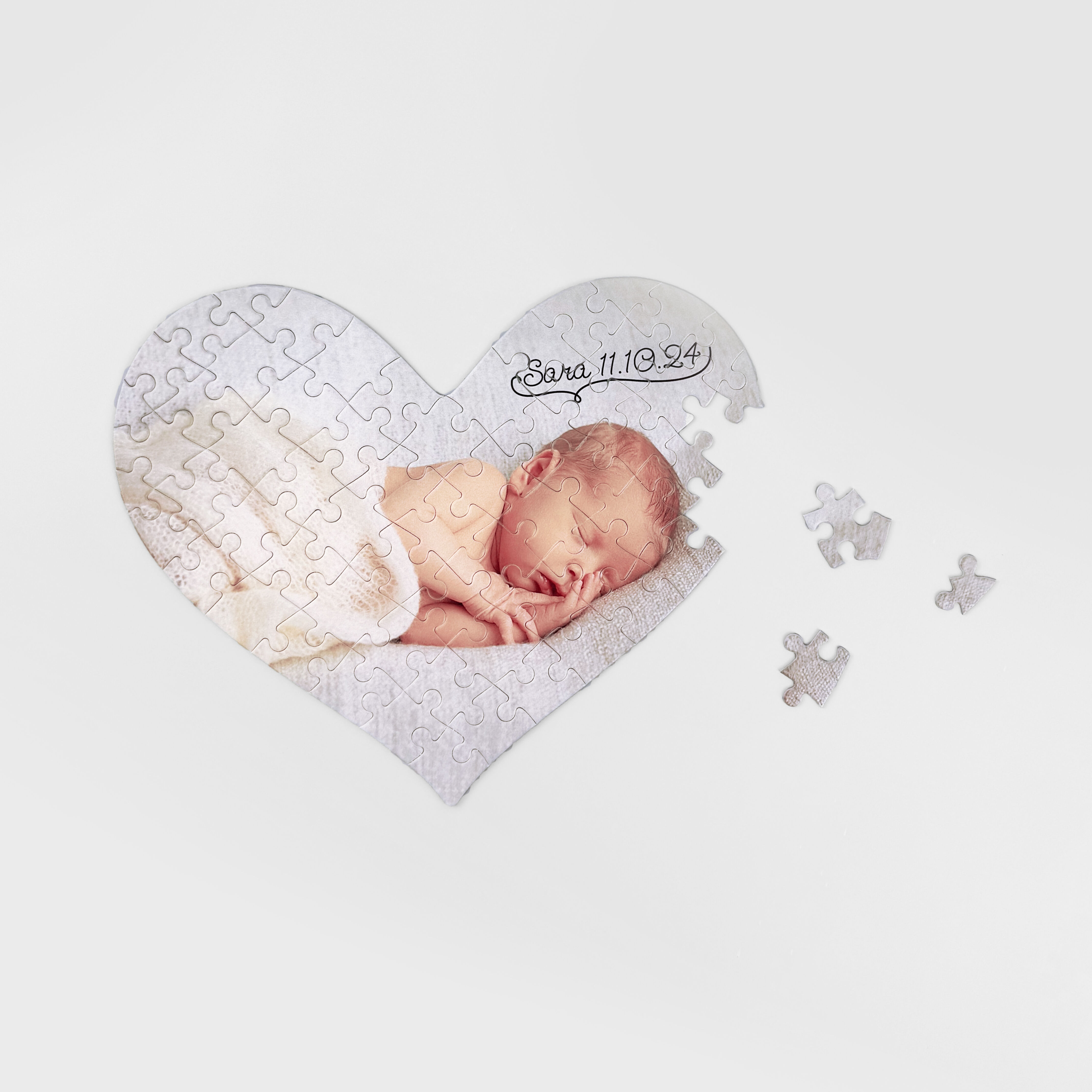 Puzzle Herz 63 Teile