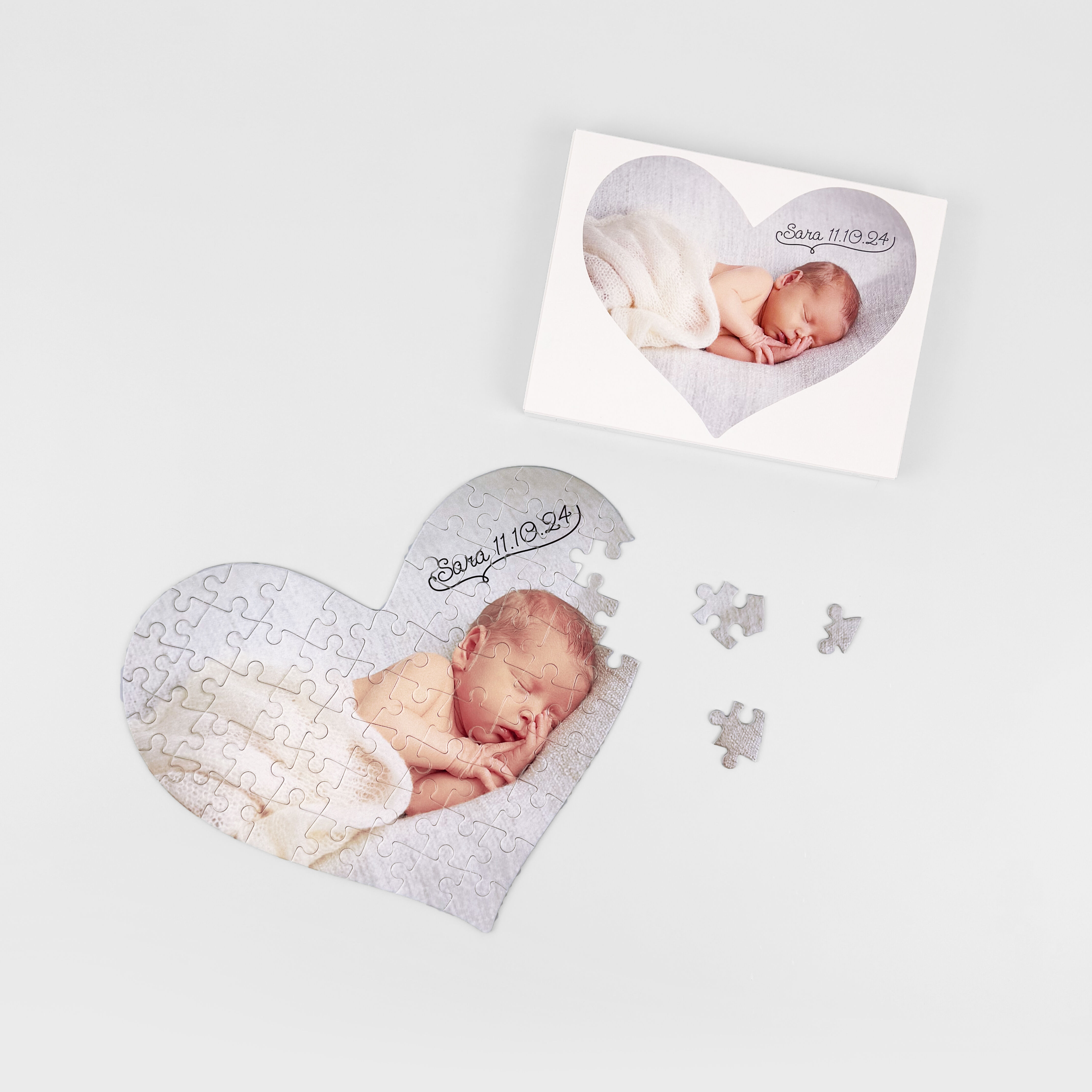 Puzzle Herz 63 Teile