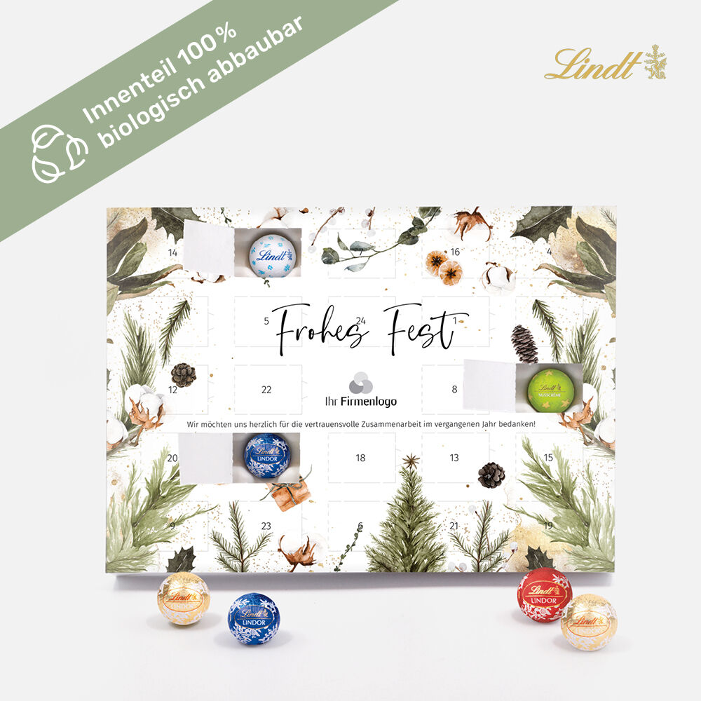 Tisch-Adventskalender Lindt Bohemian