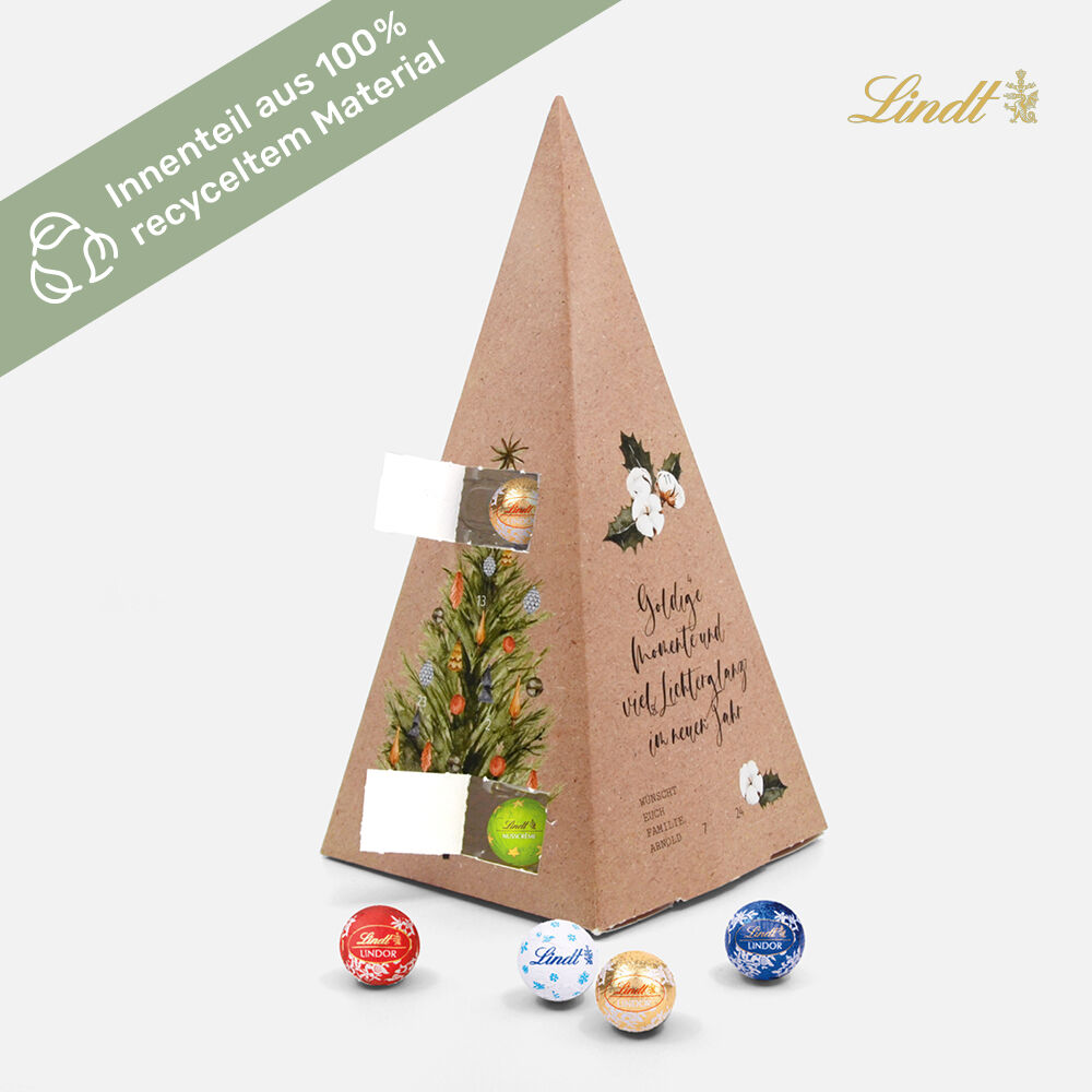 Adventskalender Lindt Pyramide Bohemian