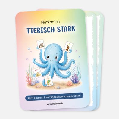 Mutkarten Tierisch stark