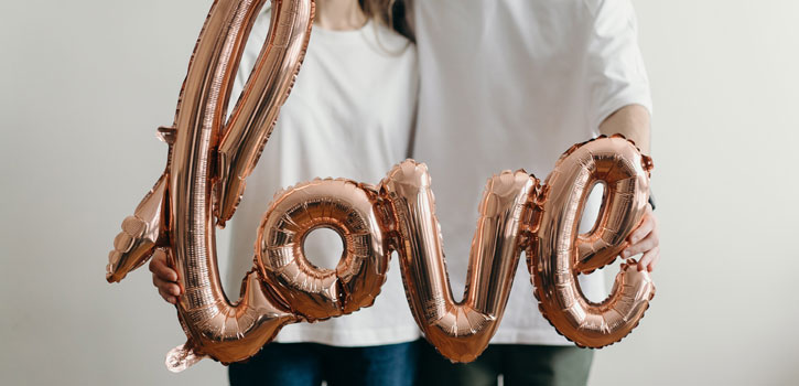 Erstelle individuelle Aufkleber für die Hochzeit