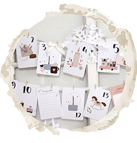 Postkarten-Adventskalender