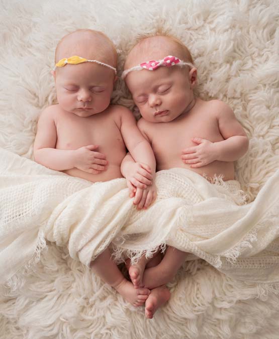 Kreativ & individuell für das doppelte Glück – Geburtskarten für Zwillinge