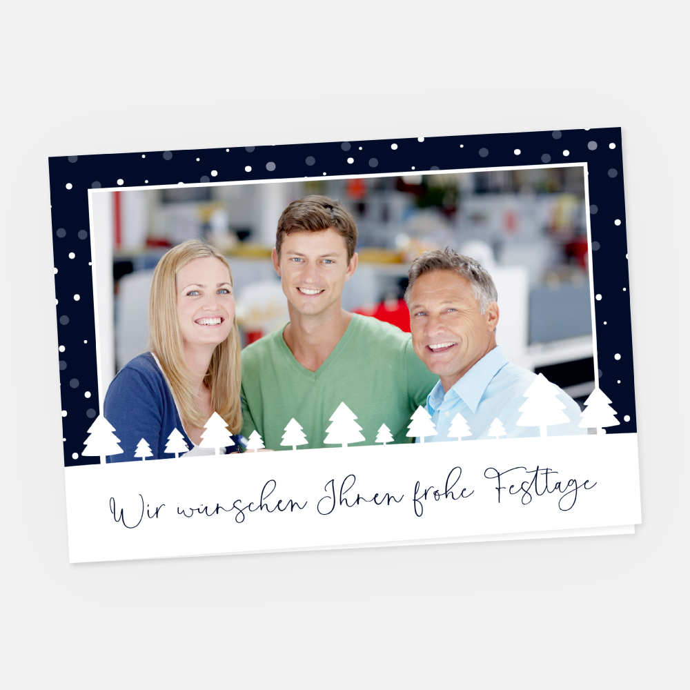 Weihnachtskarte Firmen Weihnachtsteam