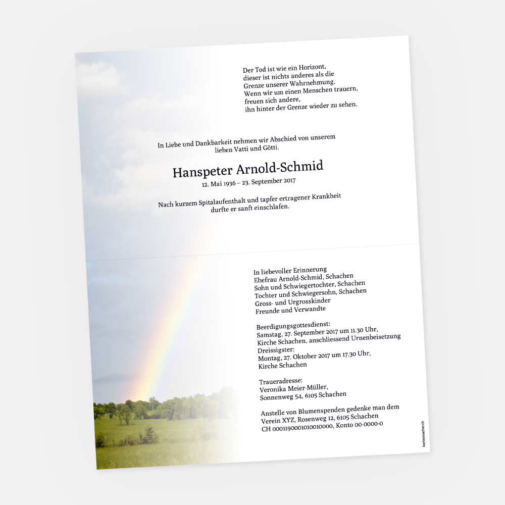 Leidzirkular Regenbogen