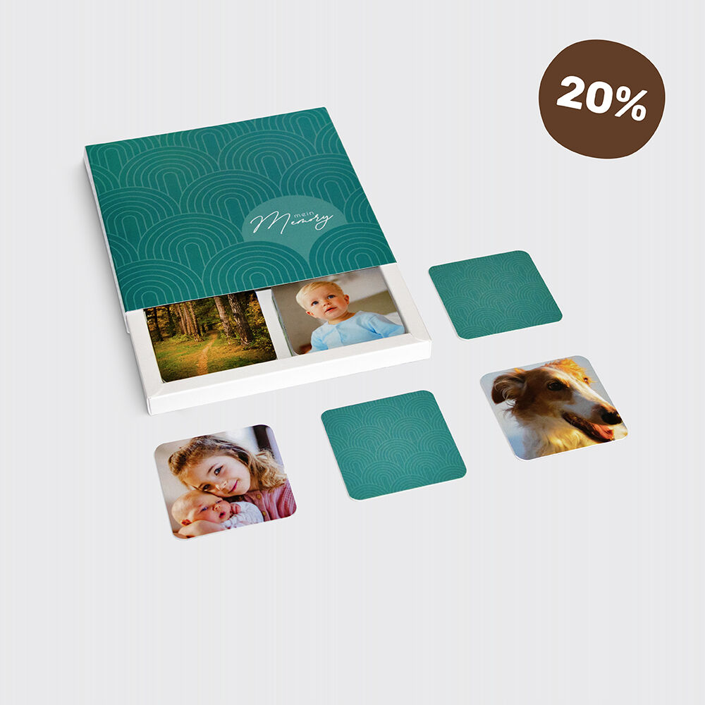 Spielkarten Memory Bogen