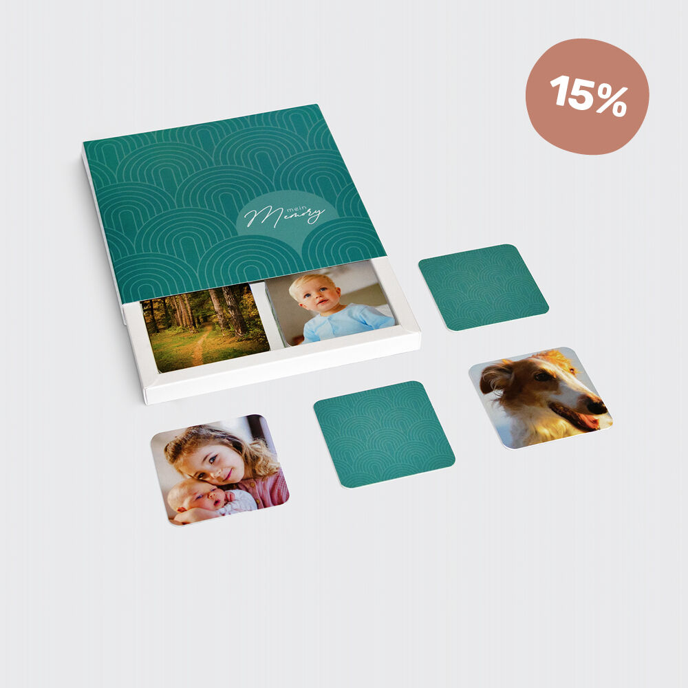 Spielkarten Memory Bogen