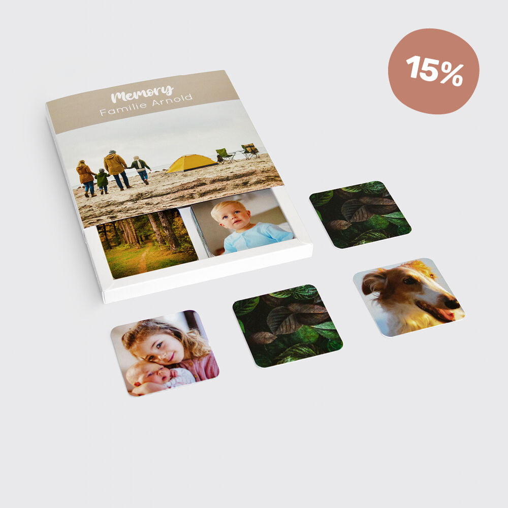 Spielkarten Memory Individuell