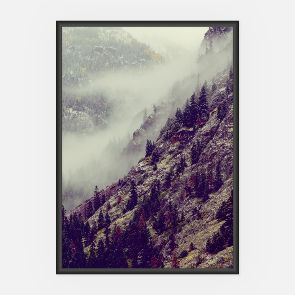 Wandbild Bergwelt A3