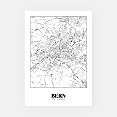 Wandbild Bern