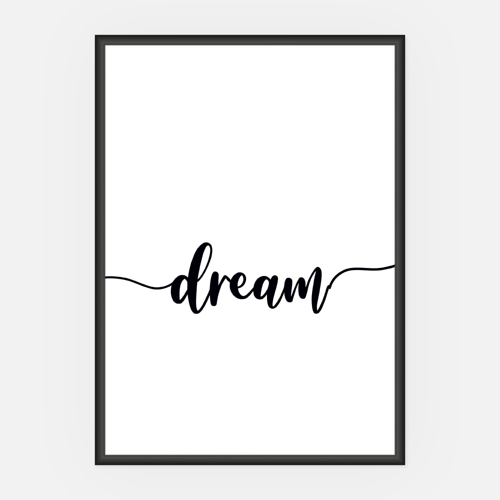 Wandbild Dream A3