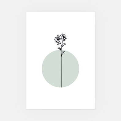 Wandbild Flower-2