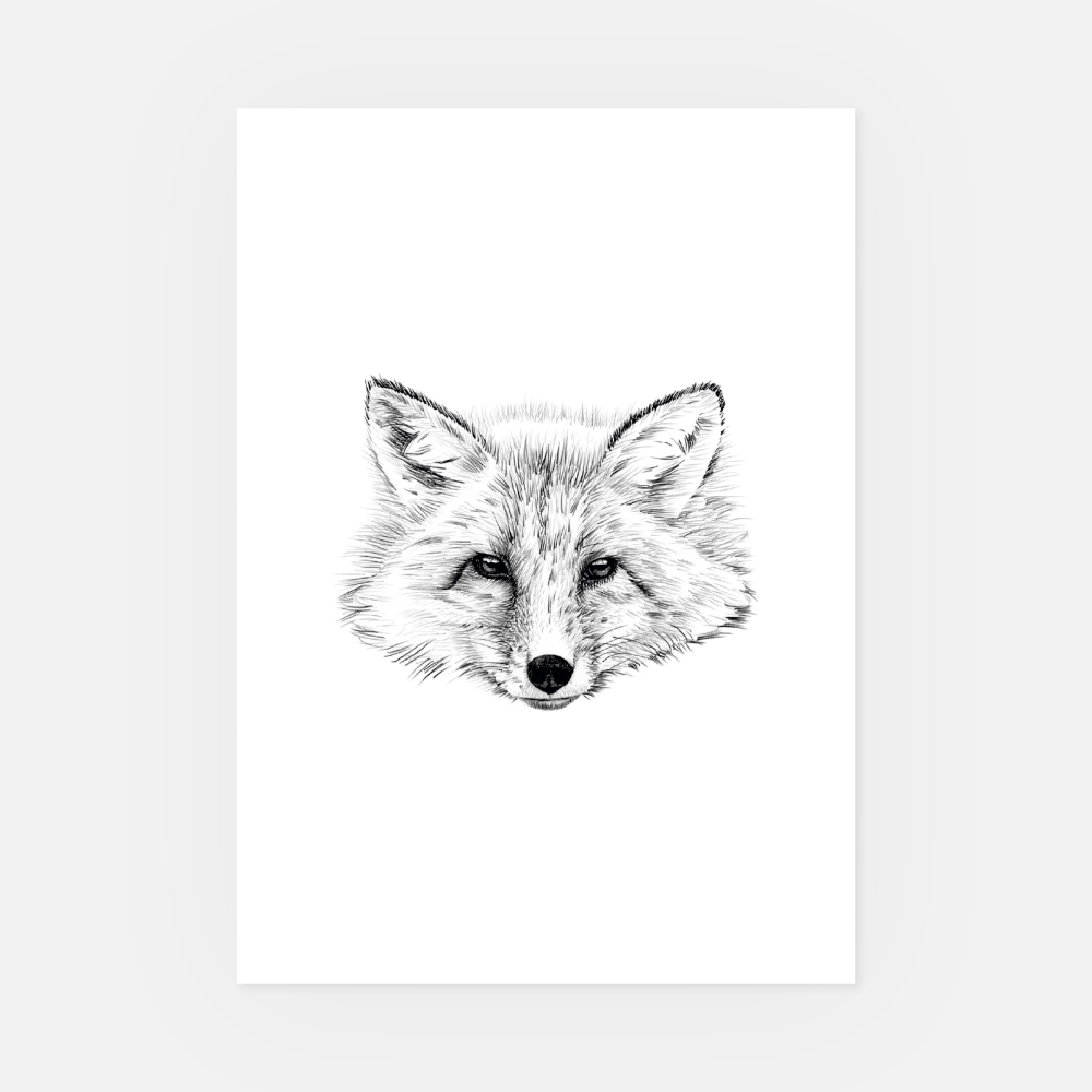 Wandbild Fuchs