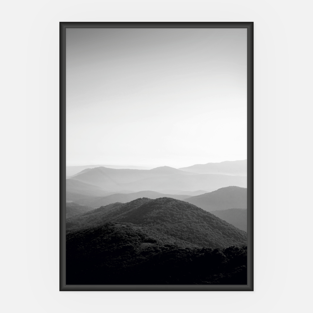Wandbild Hügel A3