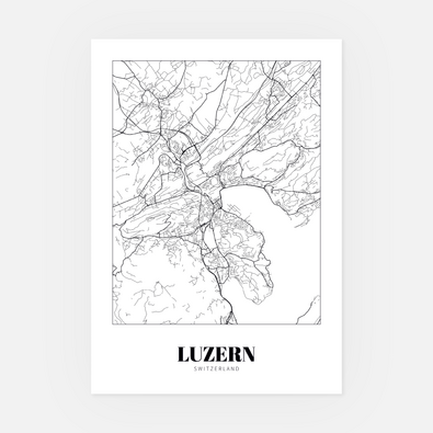 Wandbild Luzern
