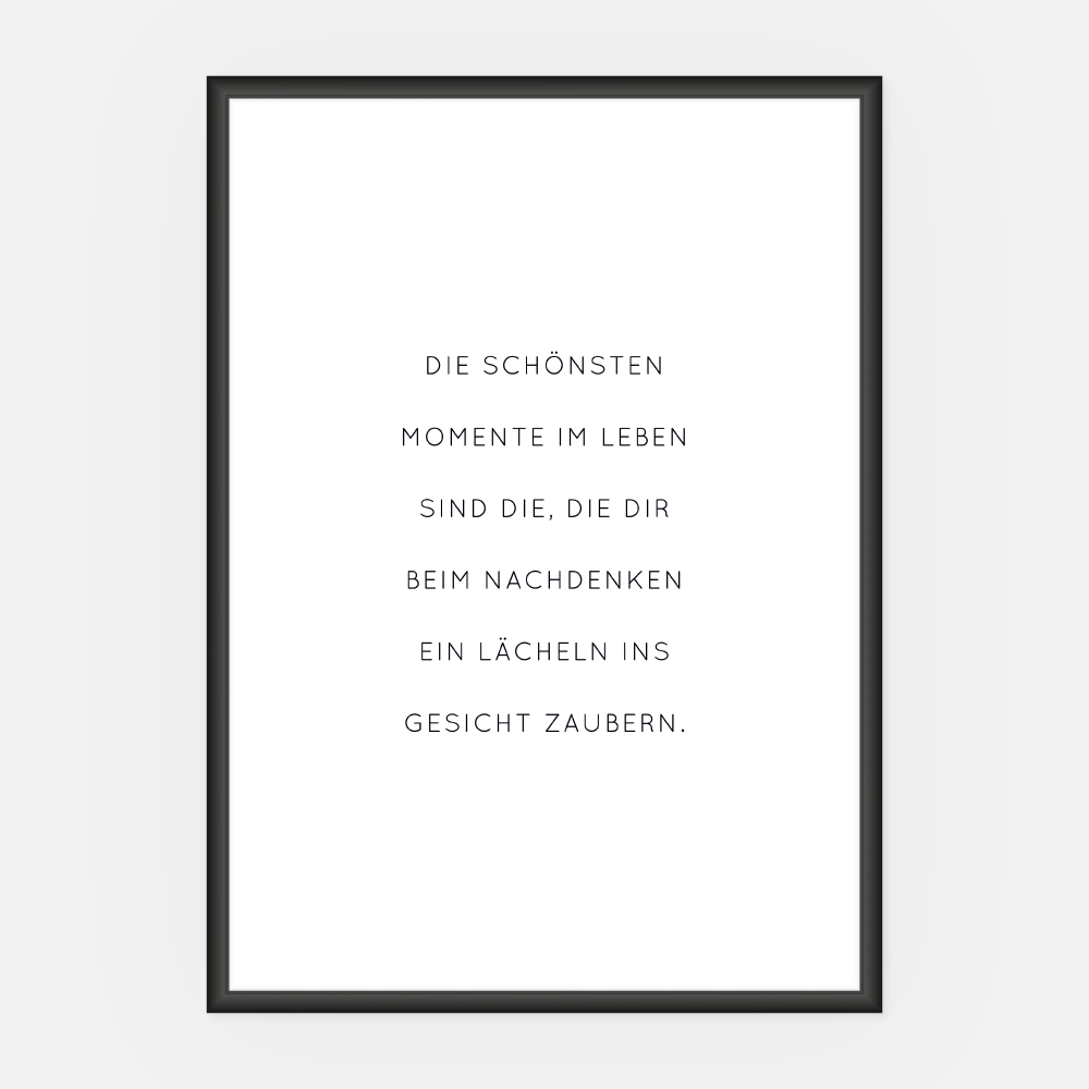 Wandbild Momente A3