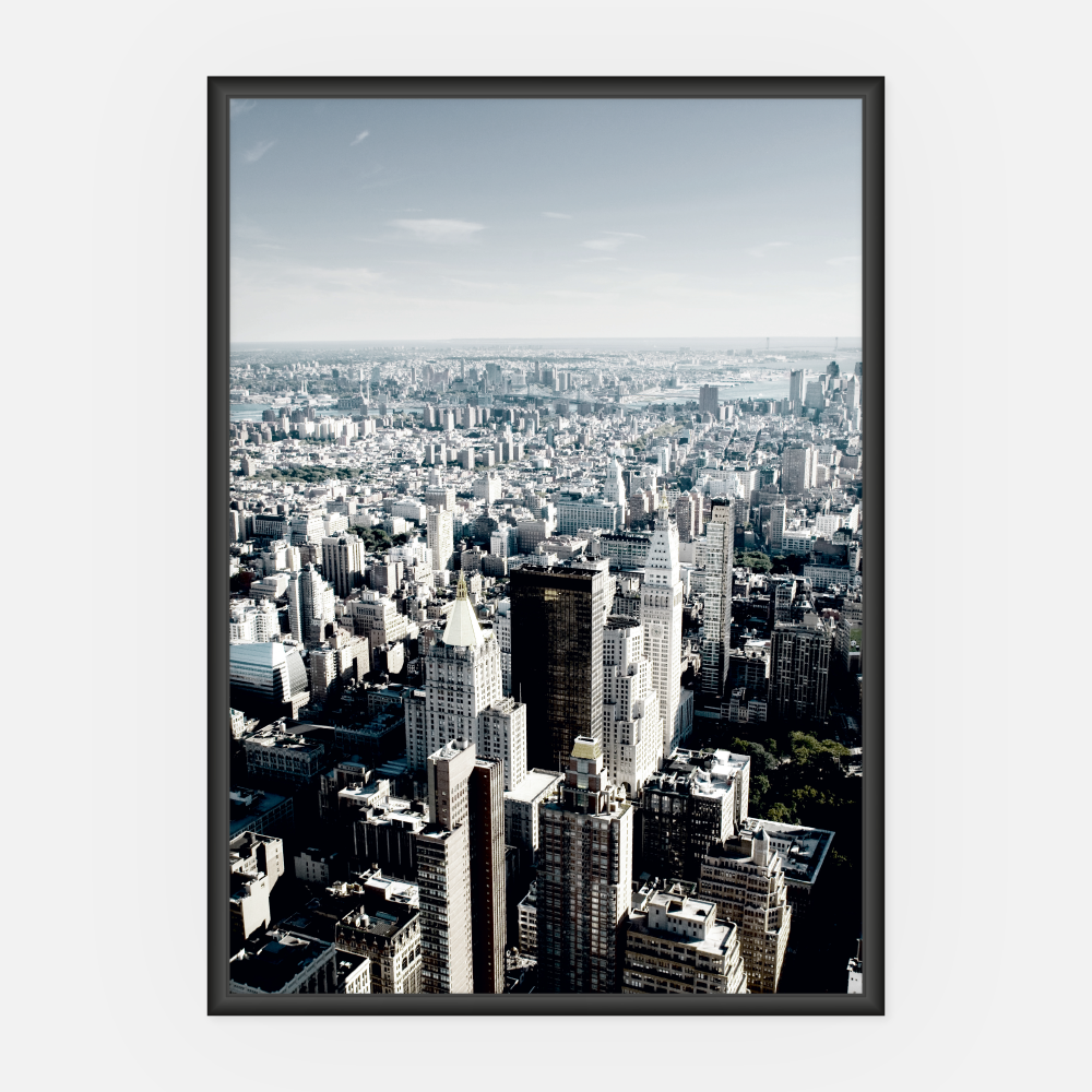 Wandbild Stadt A3