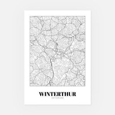 Wandbild Winterthur 