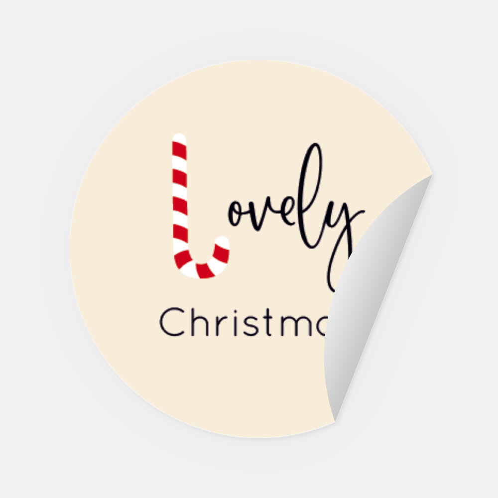 Sticker rund, Ø 30 mm