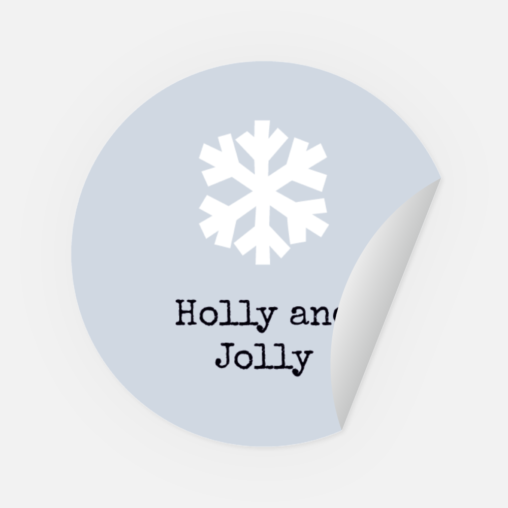 Sticker rund, Ø 45 mm