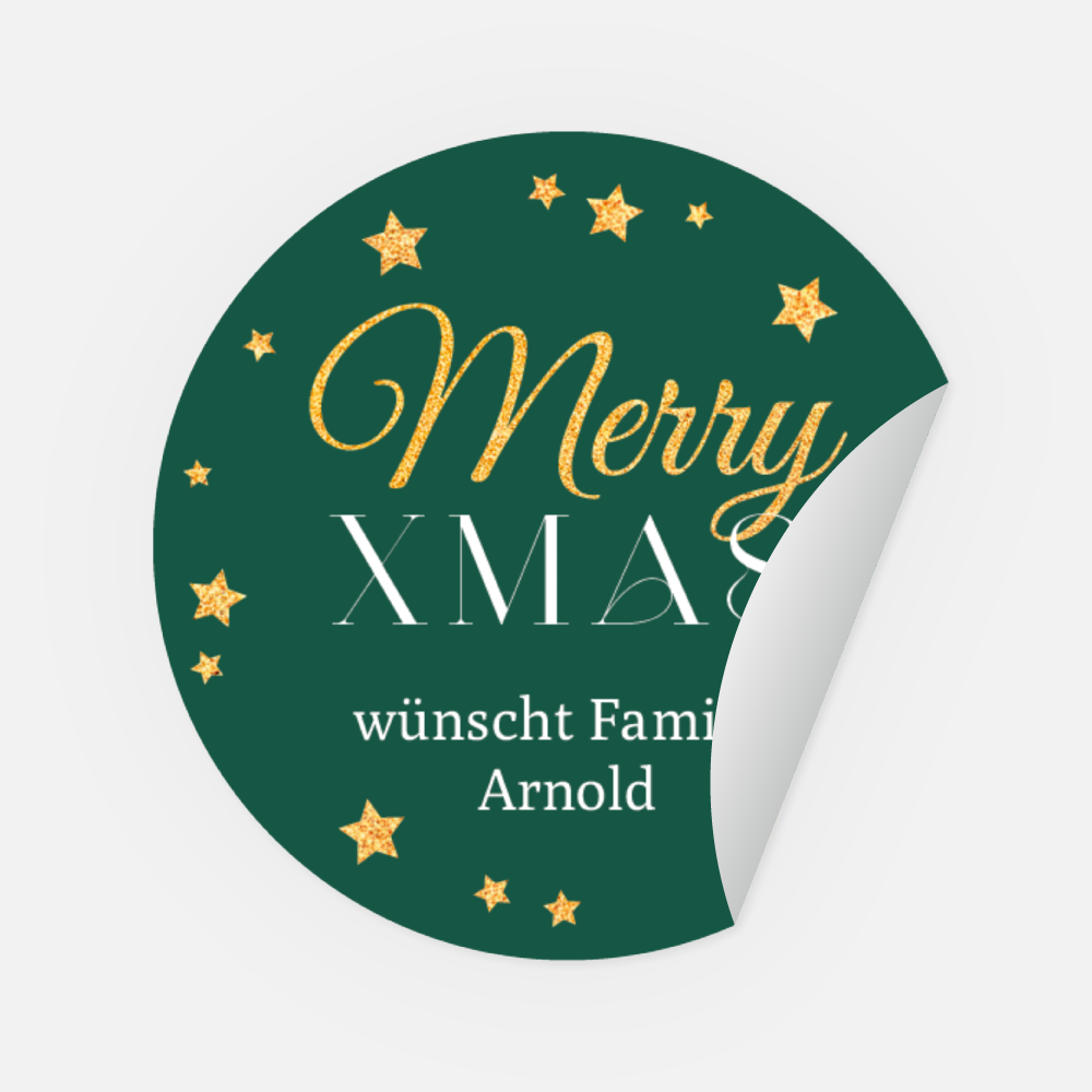 Sticker rund, Ø 45 mm