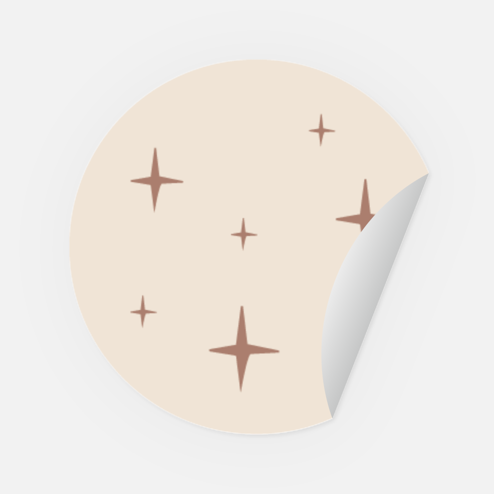 Sticker rund, Ø 30 mm