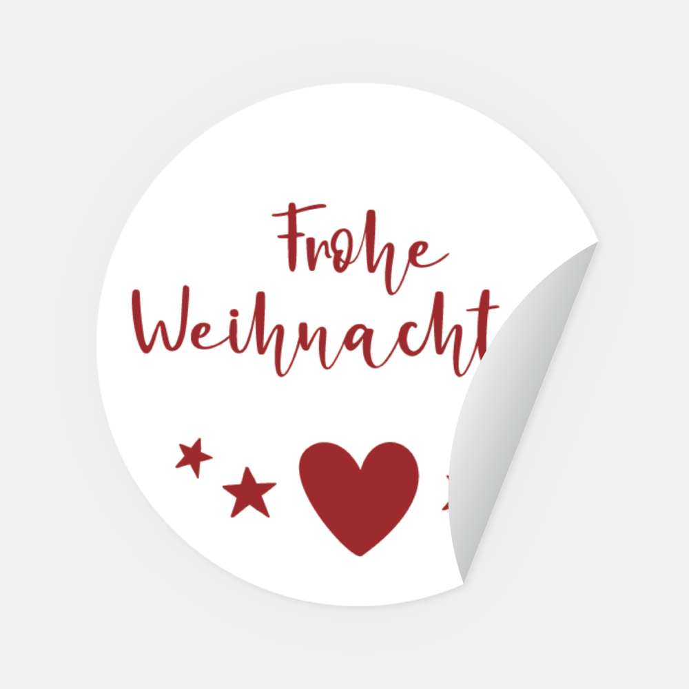 Sticker Zuversicht rund 45