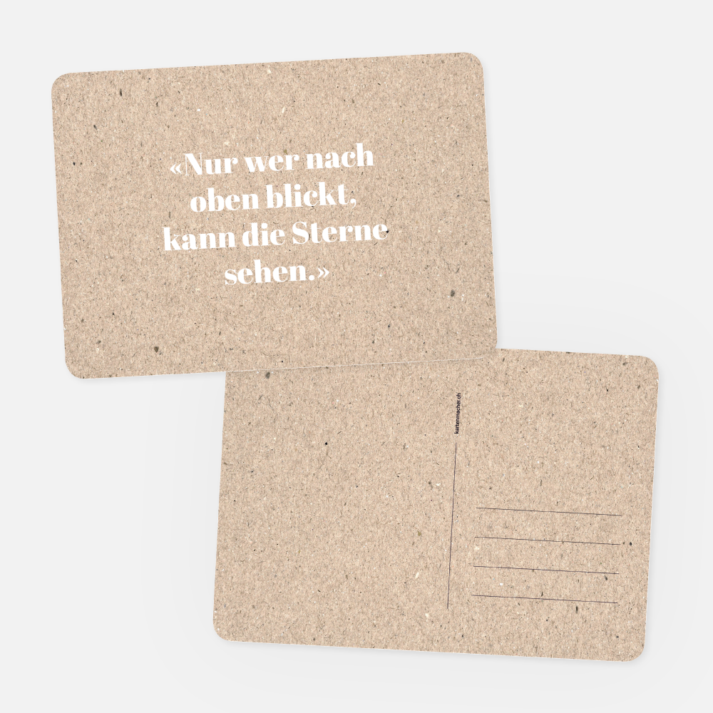 Postkarten Sterne